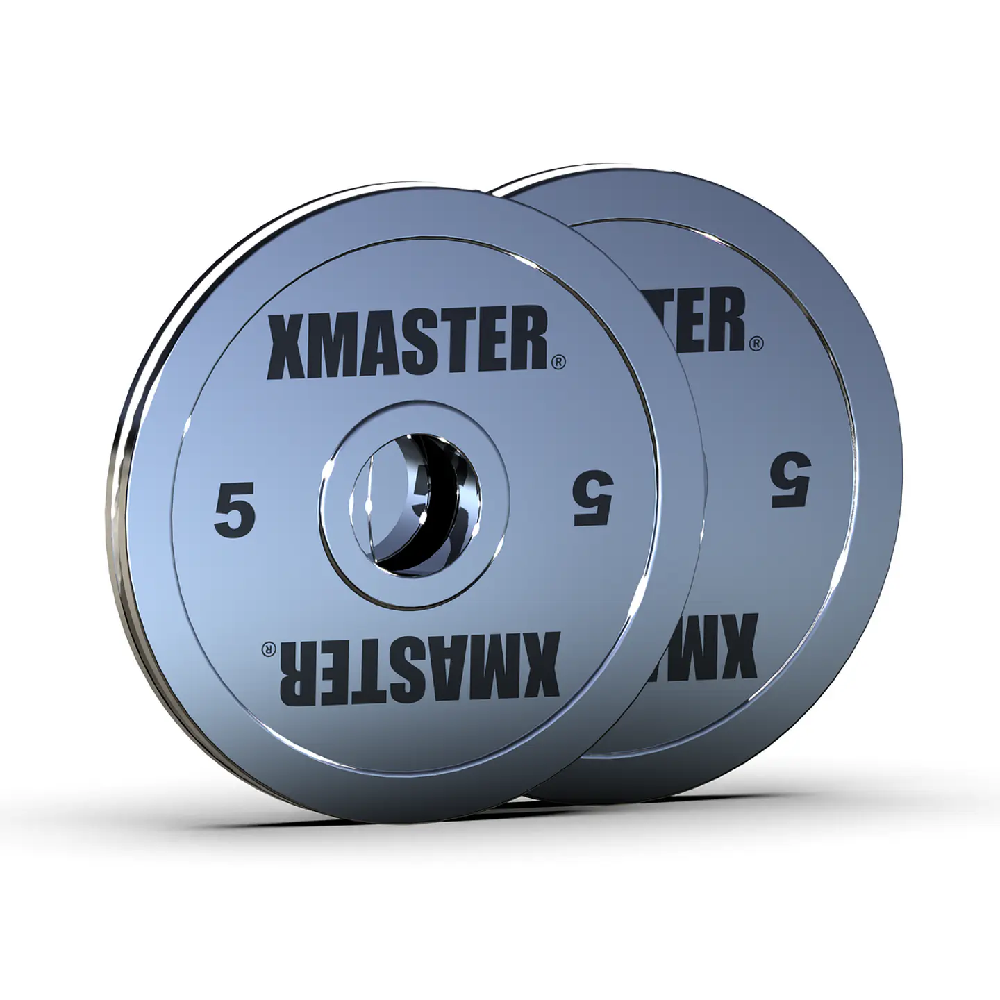 Par Discos Powerlifting Chromed Steel 5kg | XMASTER 1