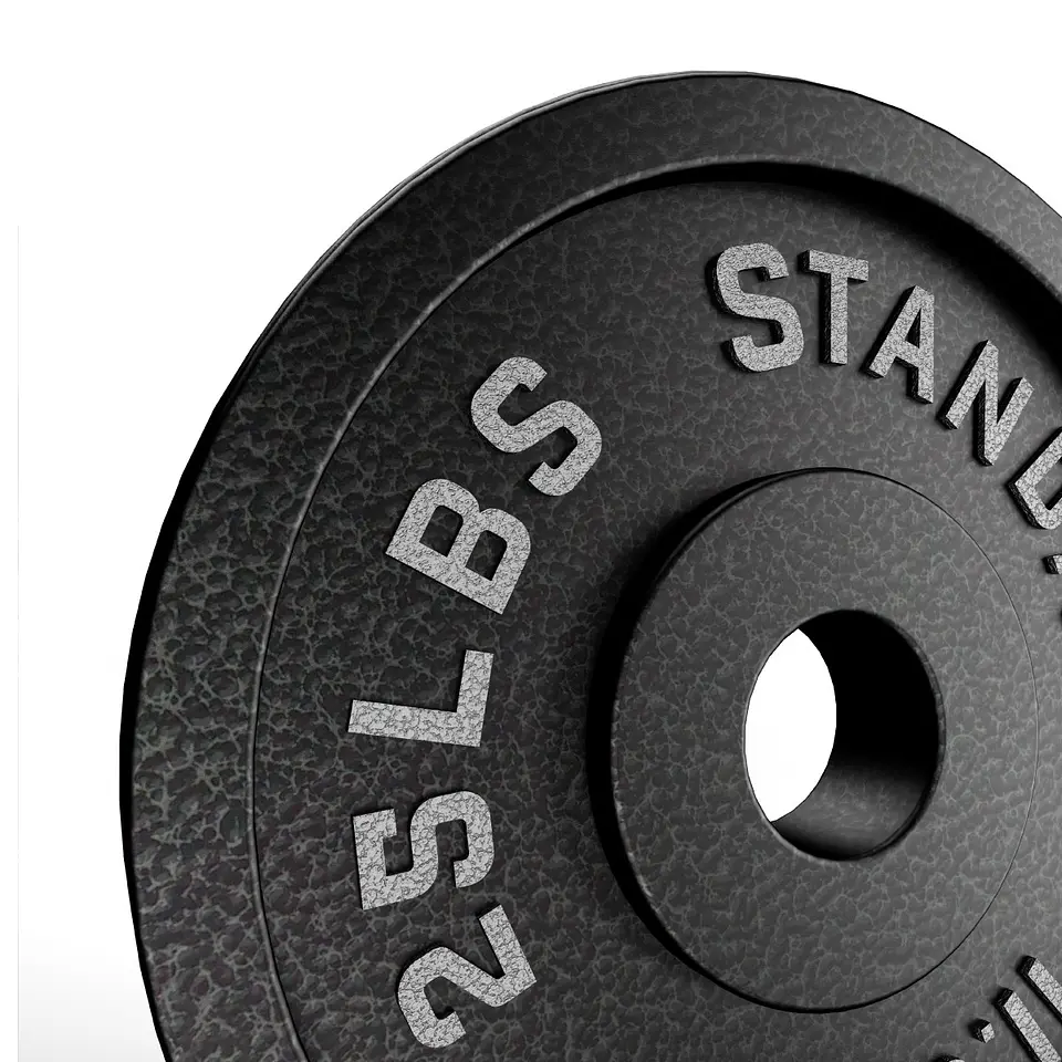 Par Discos Olímpicos 25lb | Barbell Standard 4