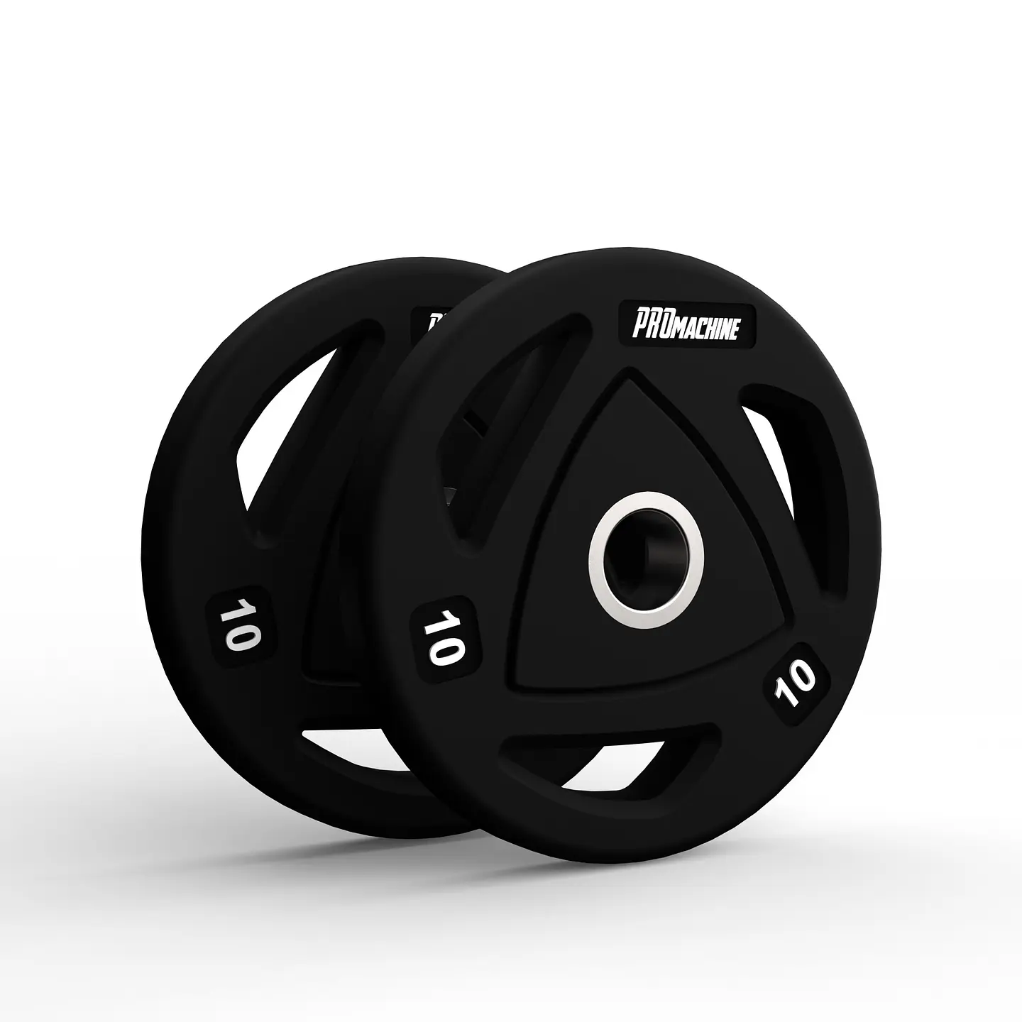 Par Discos Olímpicos Grip Rubber 10kg | PROmachine 1