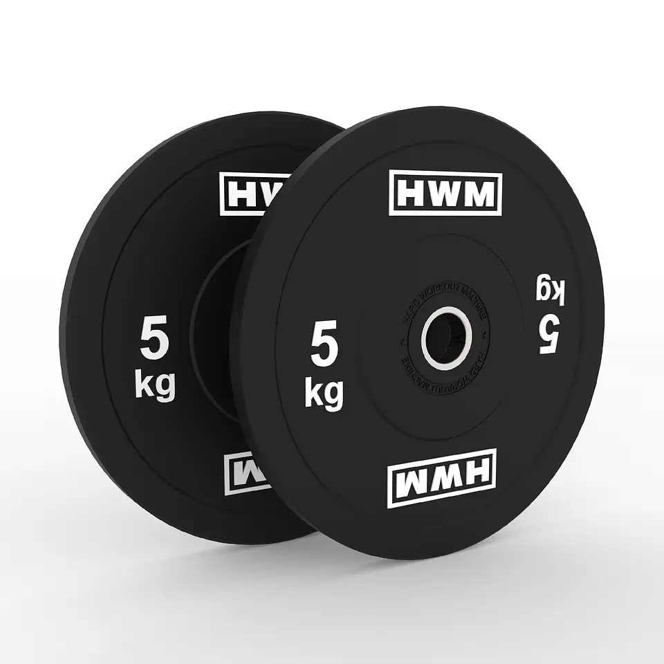 Par Bumper Plates Classic Black 5kg | HWM® 1