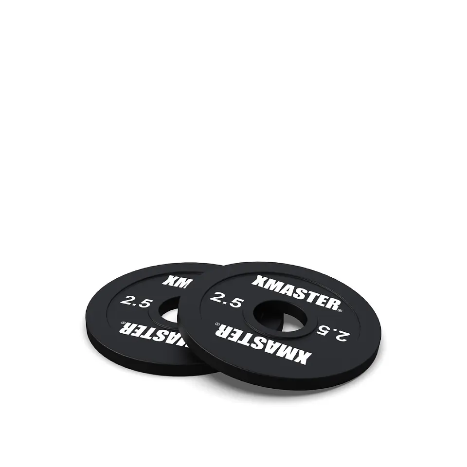 Par Discos Calibrados Powerlifting 2.5kg Negro | XMASTER 3