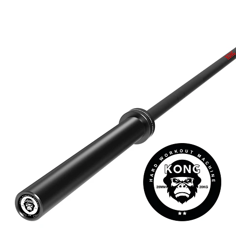Barra Olímpica Cerakote Black 20kg | KONG