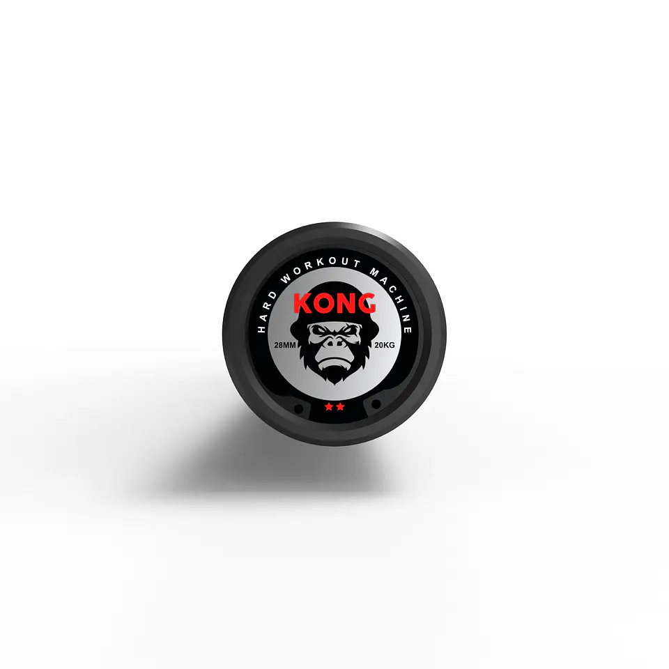 Barra Olímpica Cerakote Rojo 20kg | KONG 3