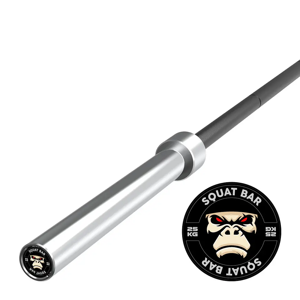 Barra Olímpica Squat Bar 25kg | KONG 1
