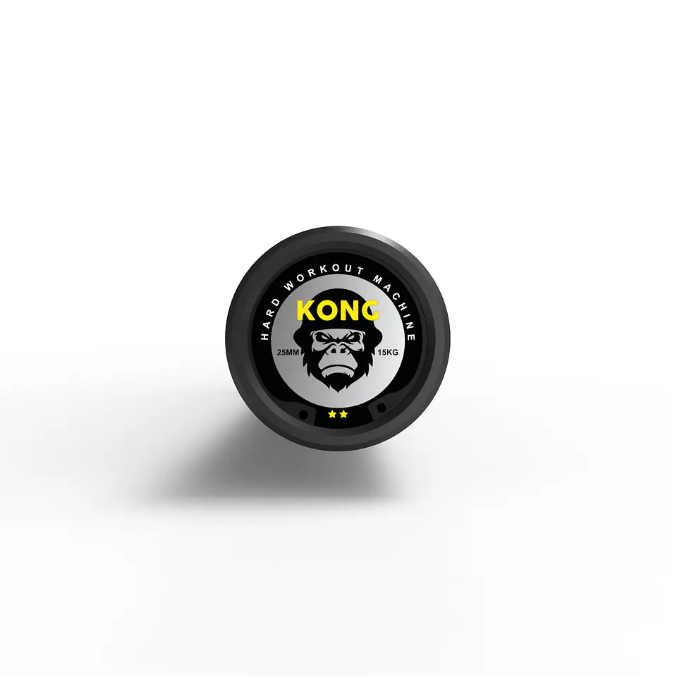 Barra Olímpica Cerakote Amarillo 15kg | KONG 3