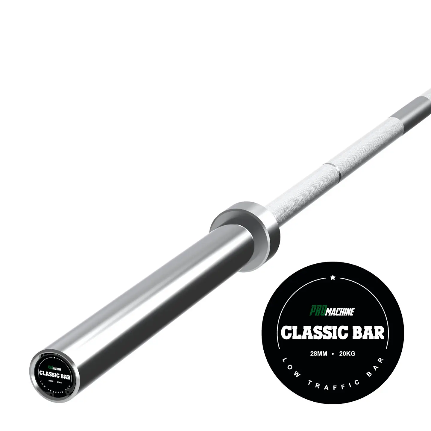 Barra Olímpica 20kg Classic Serie | PROmachine 1