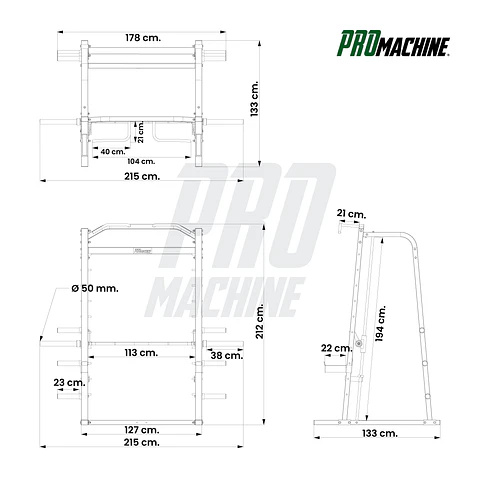 Jaula Smith Machine | PROmachine