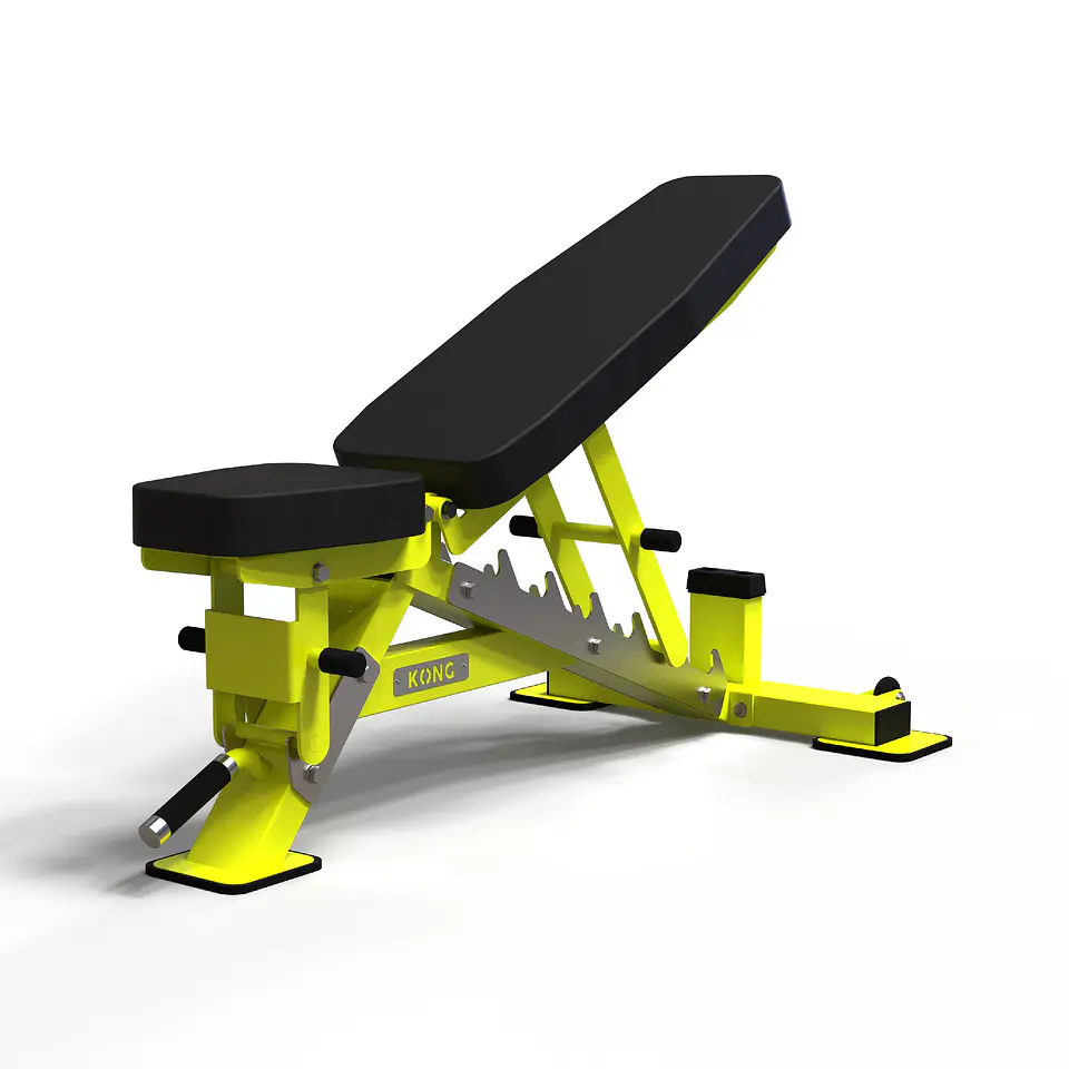 Banco Regulable Amarillo Flúor | KONG 1