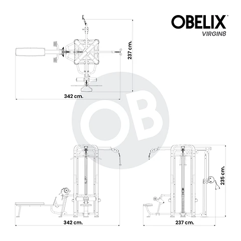 Multi Estación 4 Stacks V8 Series | Obelix