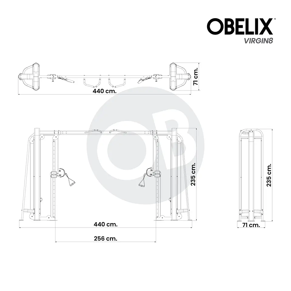 Polea Cruzada V8 Series | Obelix 2