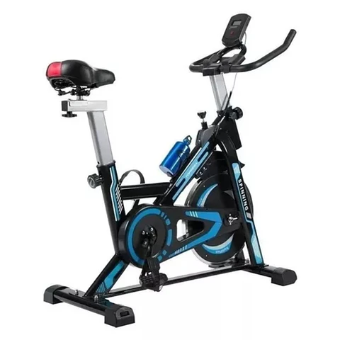 BICICLETA ESTÁTICA IMPORTCLICK DEP.106 SPINNING PROFESIONAL AZUL