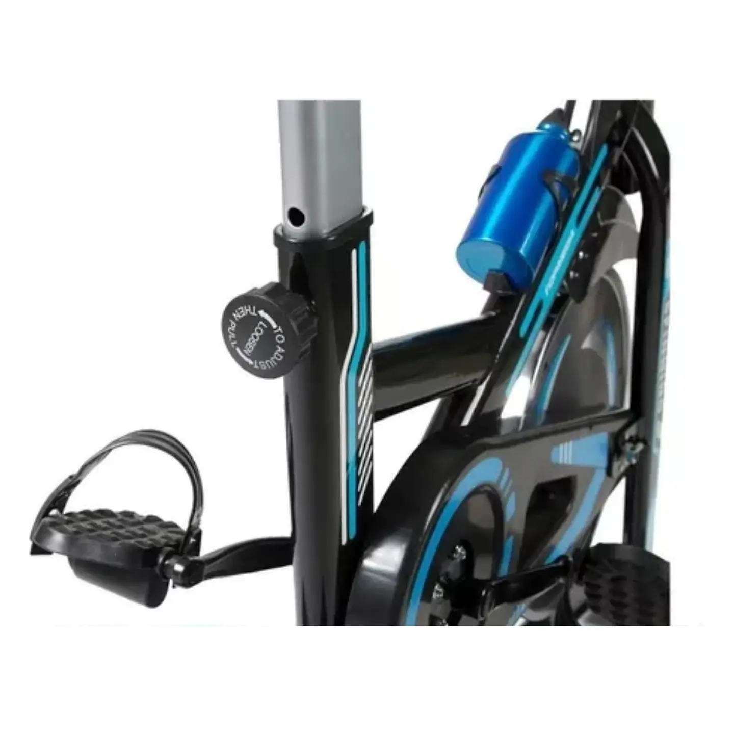 BICICLETA ESTÁTICA IMPORTCLICK DEP.106 SPINNING PROFESIONAL AZUL 7