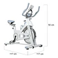 BICICLETA ESTÁTICA CENTURFIT MKZ-BICSPIN11BLA PRO CENTURIFIT SPINNING RUEDA INERCIA 11KG - Miniatura 2