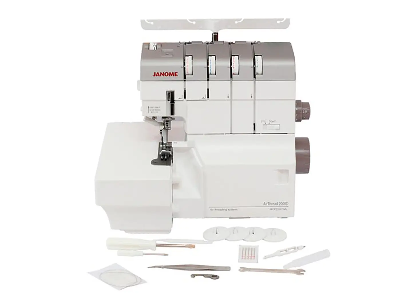 MÁQUINA OVERLOCK JANOME AIRTHREAD 2000D 3