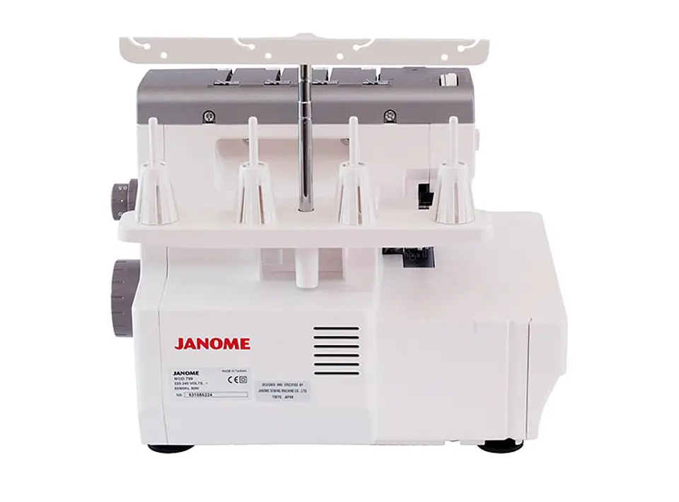 MÁQUINA OVERLOCK JANOME AIRTHREAD 2000D 8