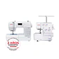 PACK JANOME MAQUINA DE COSER 1050DC + MAQUINA OVERLOCK 8002D - Miniatura 2