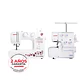 COMBO JANOME MAQUINA DE COSER 311 + OVERLOCK 8002D - Miniatura 3