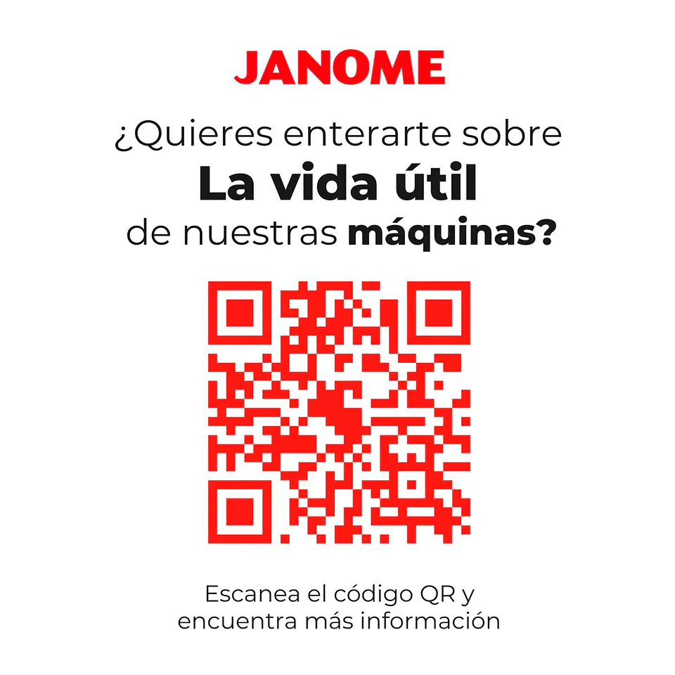 COMBO JANOME MAQUINA DE COSER 311 + OVERLOCK 8002D 4