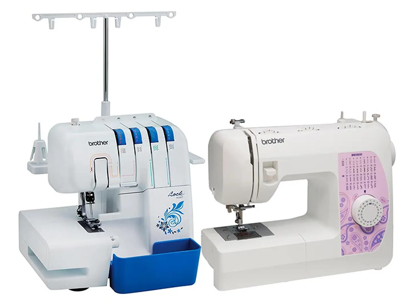COMBO BROTHER OVERLOCK 3534 + MAQUINA DE COSER BM3850 2