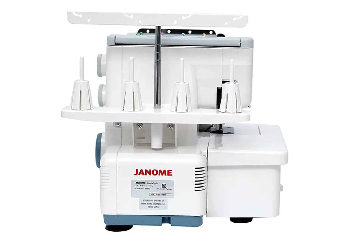 MAQUINA OVERLOCK JANOME MYLOCK 744D 8