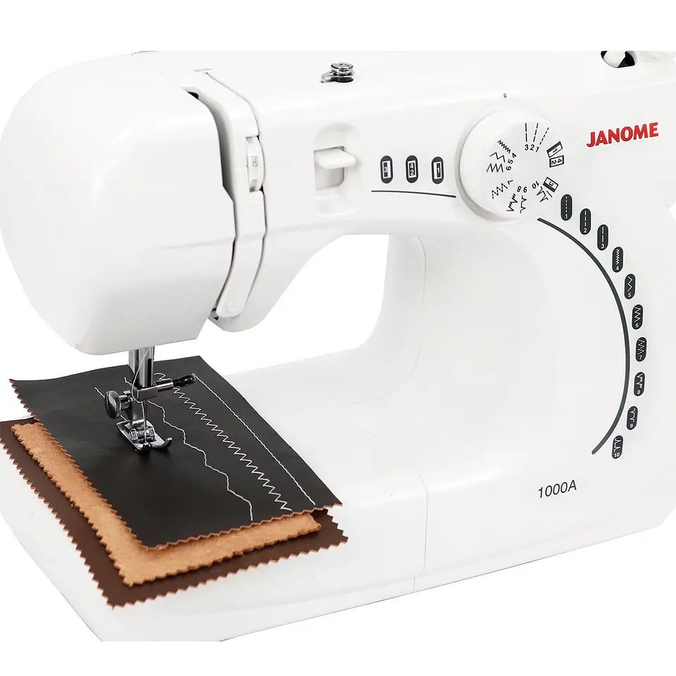 MÁQUINA DE COSER JANOME 1000A + OVERLOCK 8002D 3