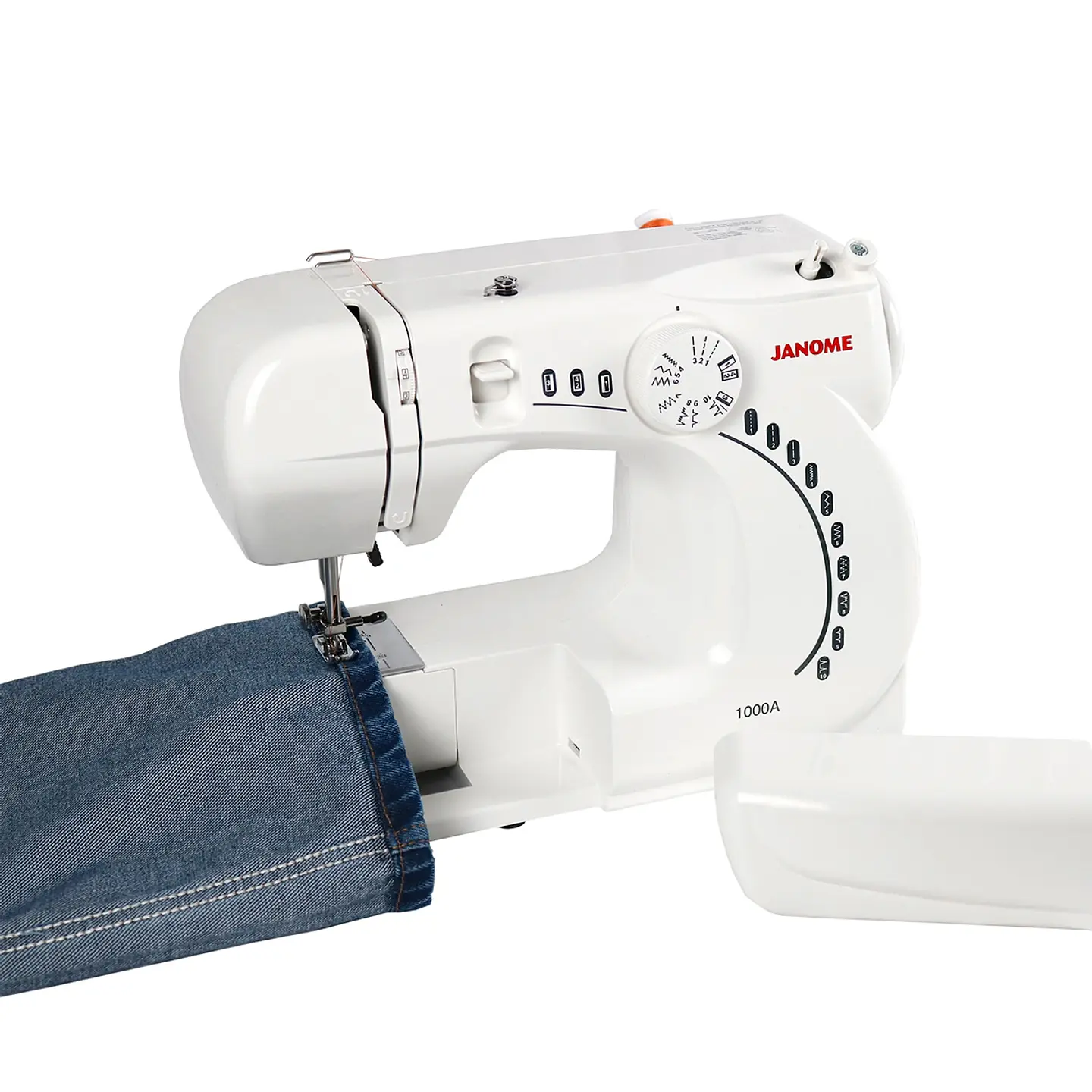 MÁQUINA DE COSER JANOME 1000A + OVERLOCK 8002D 7