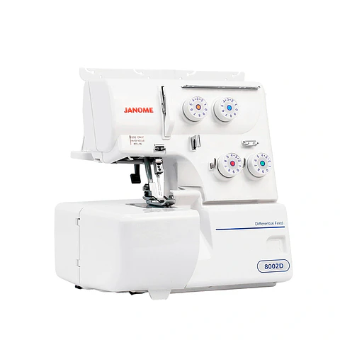MAQUINA DE COSER OVERLOCK JANOME 8002D