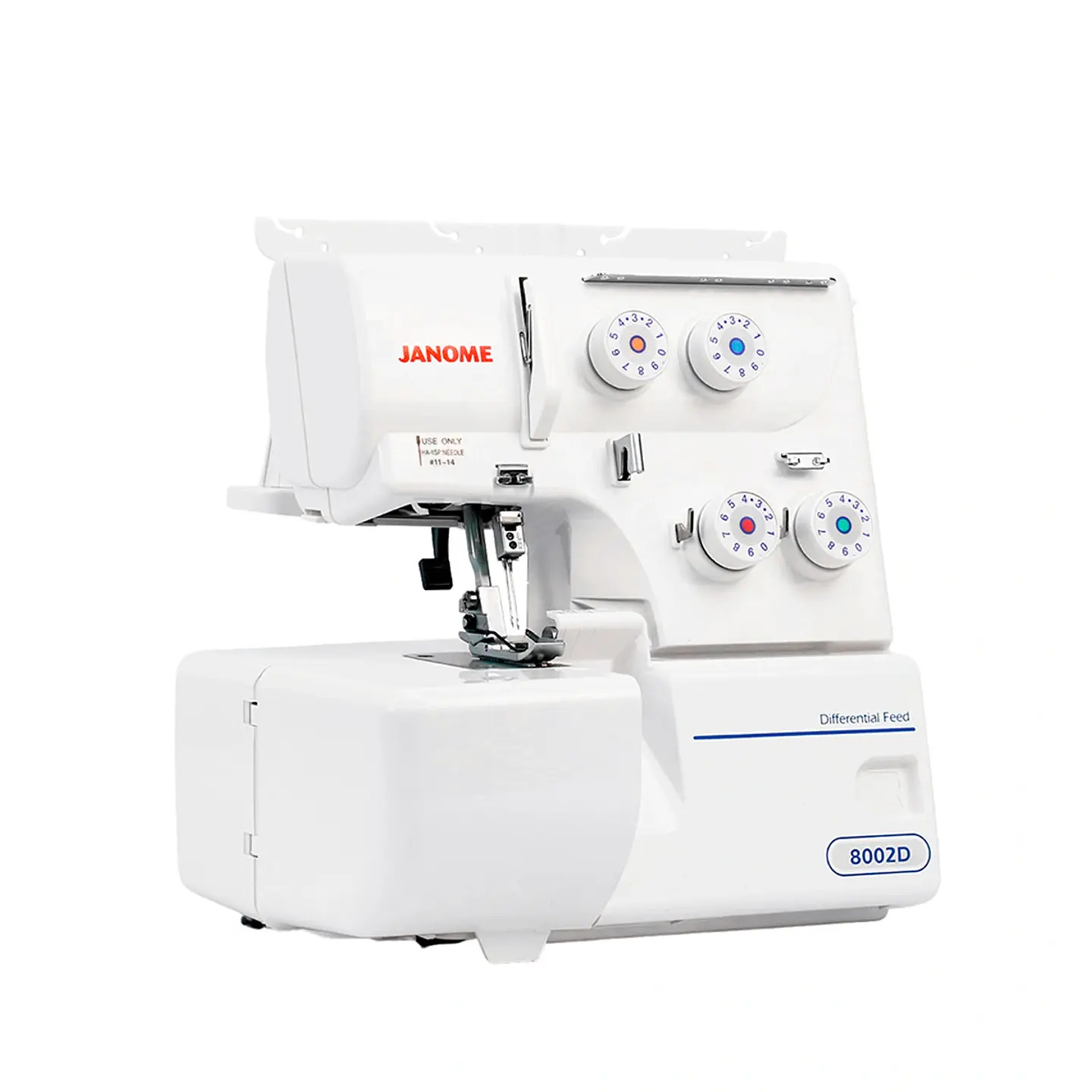 MAQUINA DE COSER OVERLOCK JANOME 8002D 2