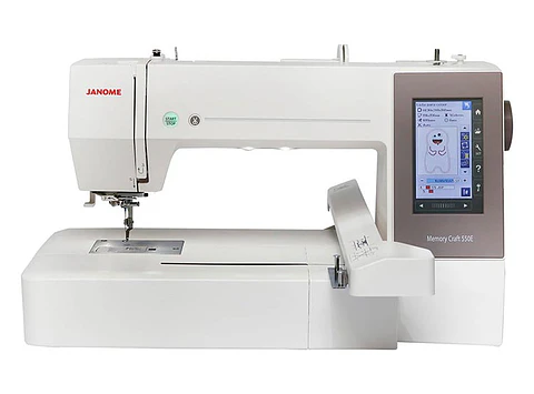 MAQUINA BORDADORA JANOME MC550E