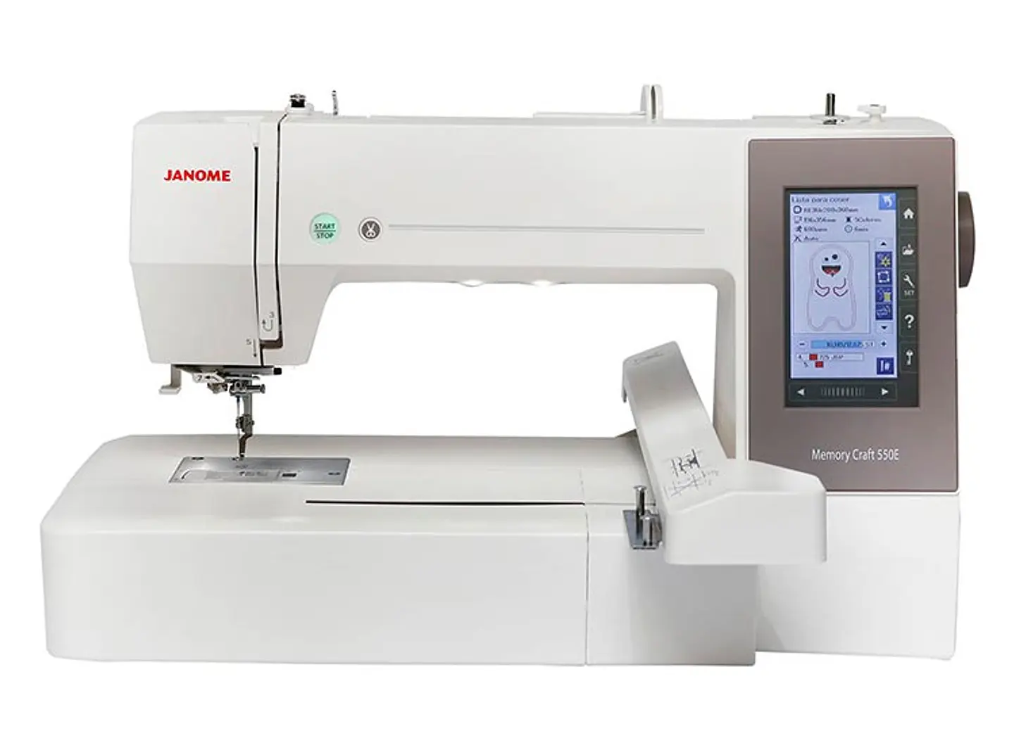 MAQUINA BORDADORA JANOME MC550E 1