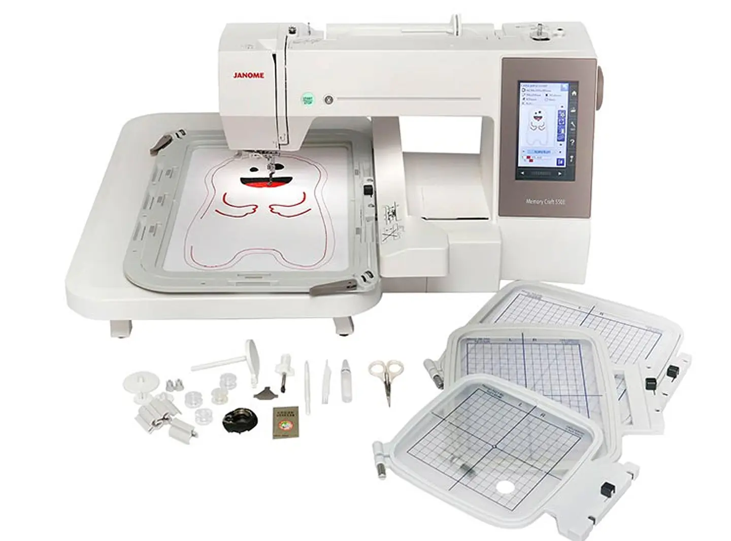 MAQUINA BORDADORA JANOME MC550E 5