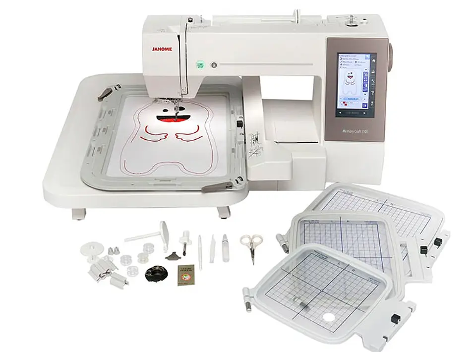 MAQUINA BORDADORA JANOME MC550E 5