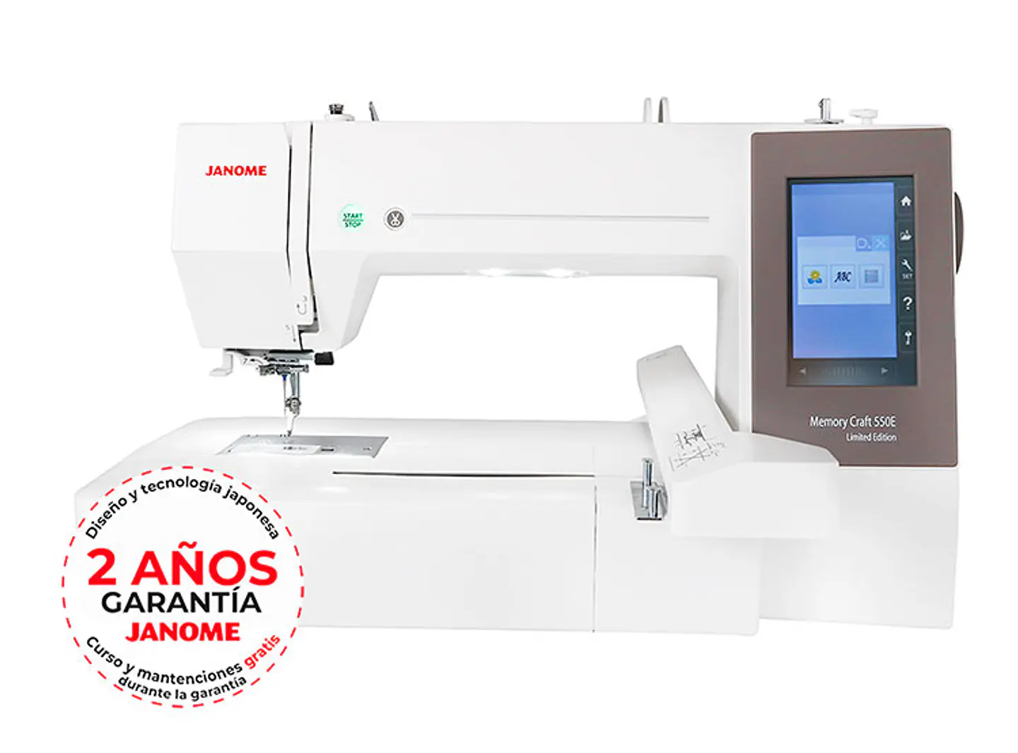 MAQUINA BORDADORA JANOME MC550E 7