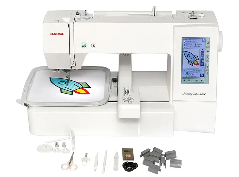 MAQUINA BORDADORA JANOME MC400E 5