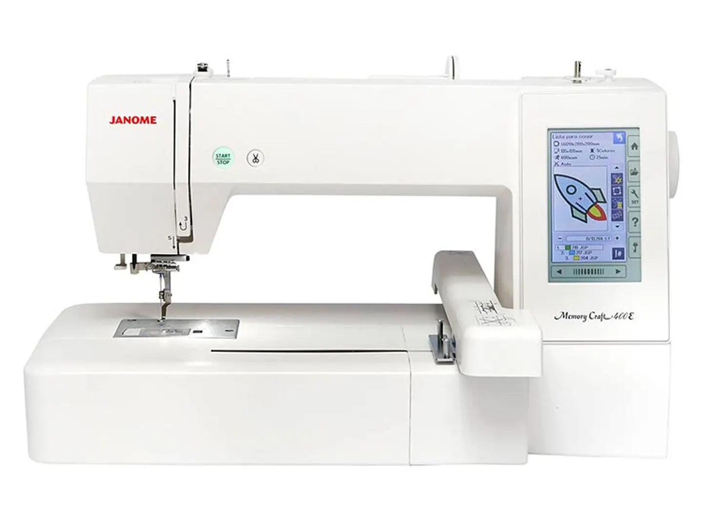 MAQUINA BORDADORA JANOME MC400E 1
