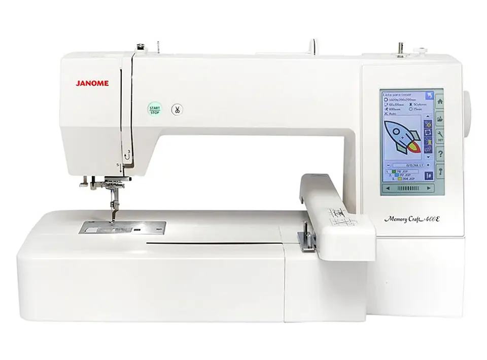 MAQUINA BORDADORA JANOME MC400E 1
