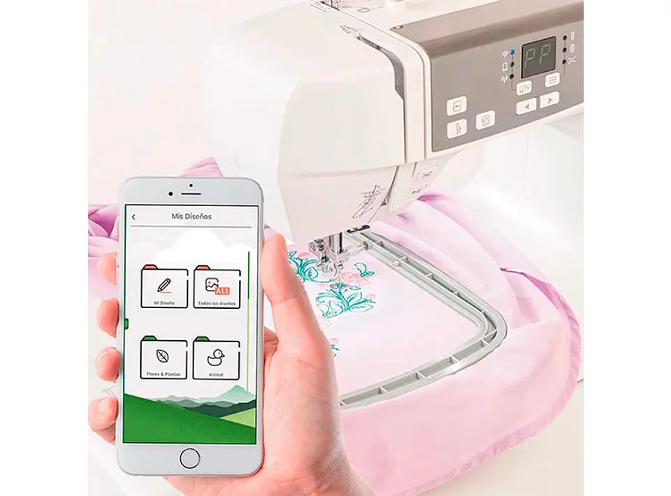 MAQUINA BORDADORA MERRIT BORDA 2 4