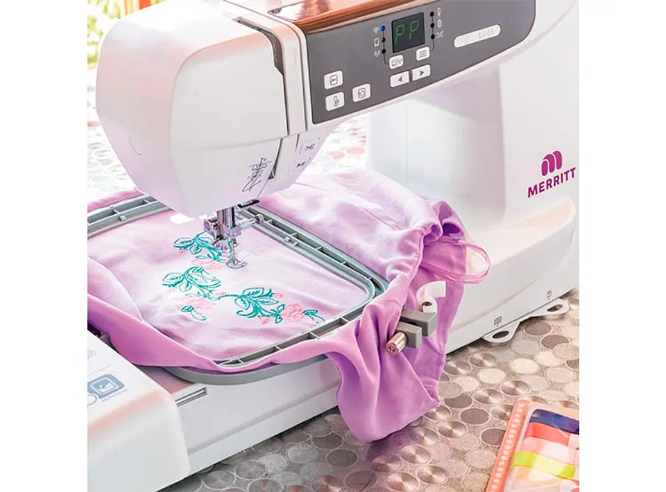 MAQUINA BORDADORA MERRIT BORDA 2 5