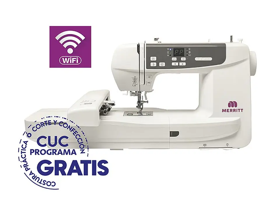 MAQUINA BORDADORA MERRIT BORDA 2 8