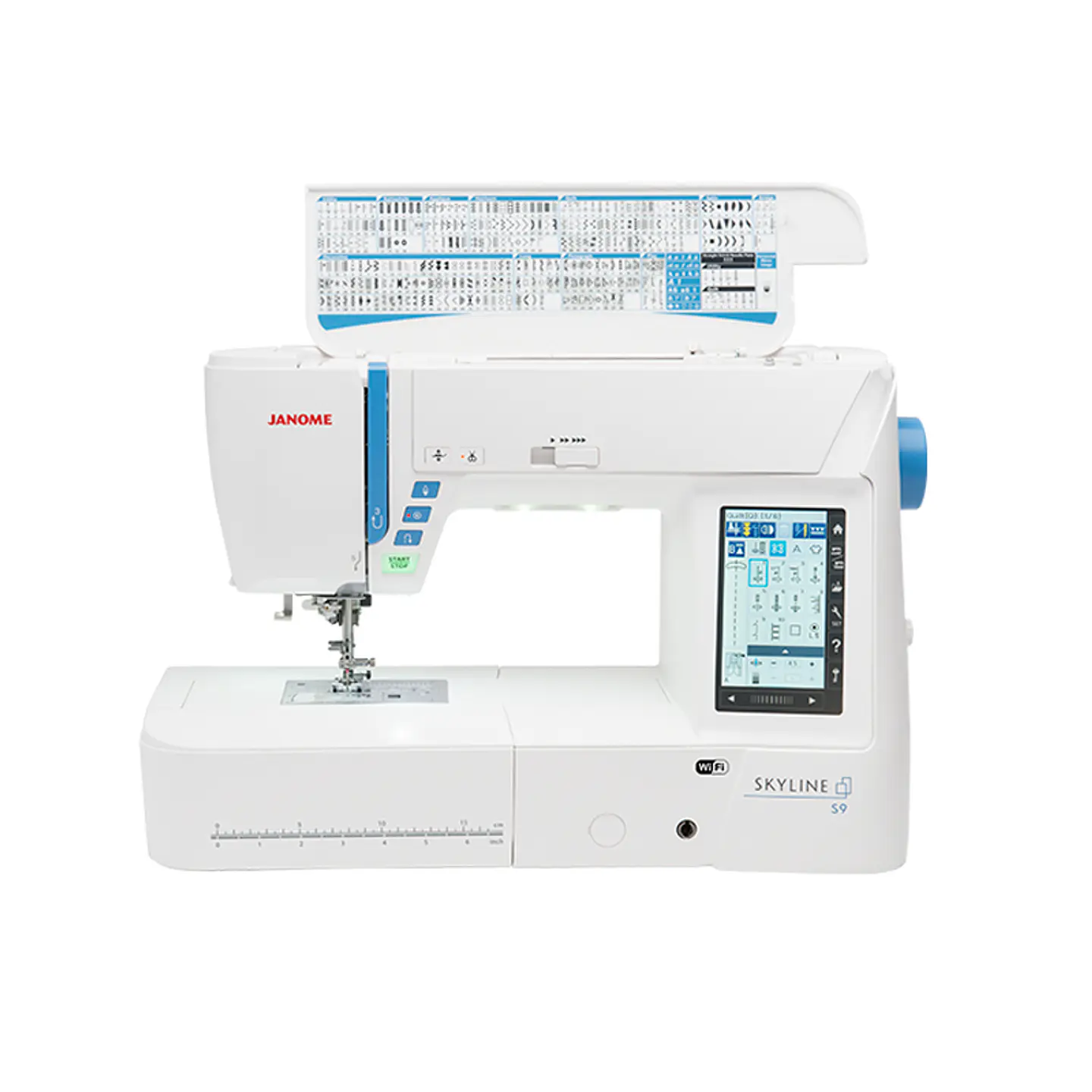 MAQUINA DE COSER Y BORDAR SKYLINE S9 1