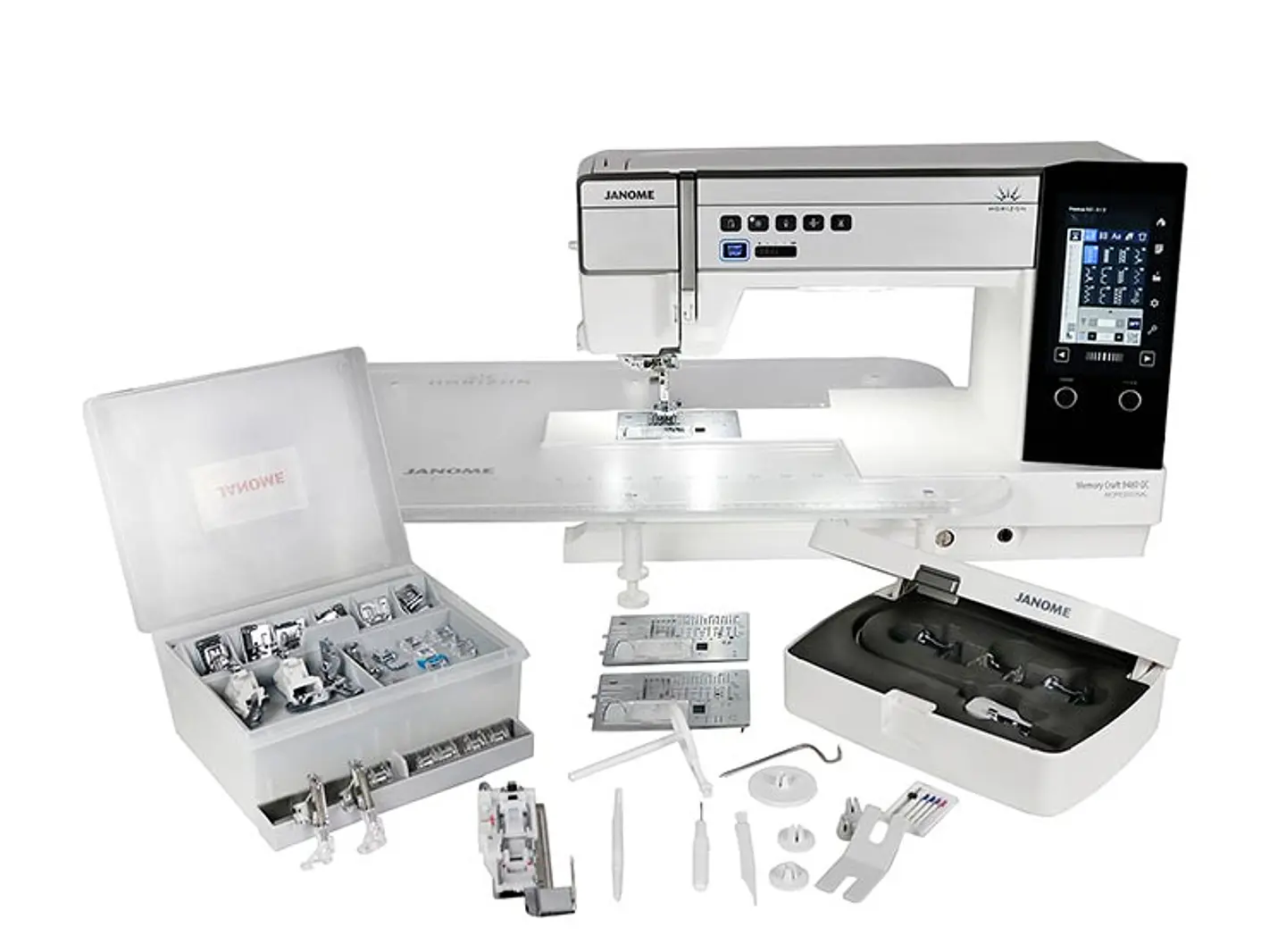 MÁQUINA DE COSER JANOME PROFESIONAL MEMORY CRAFT 9480QCP 4
