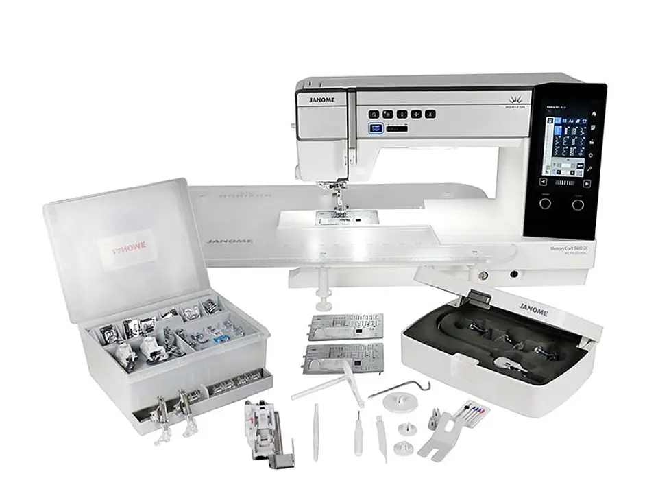 MÁQUINA DE COSER JANOME PROFESIONAL MEMORY CRAFT 9480QCP 4