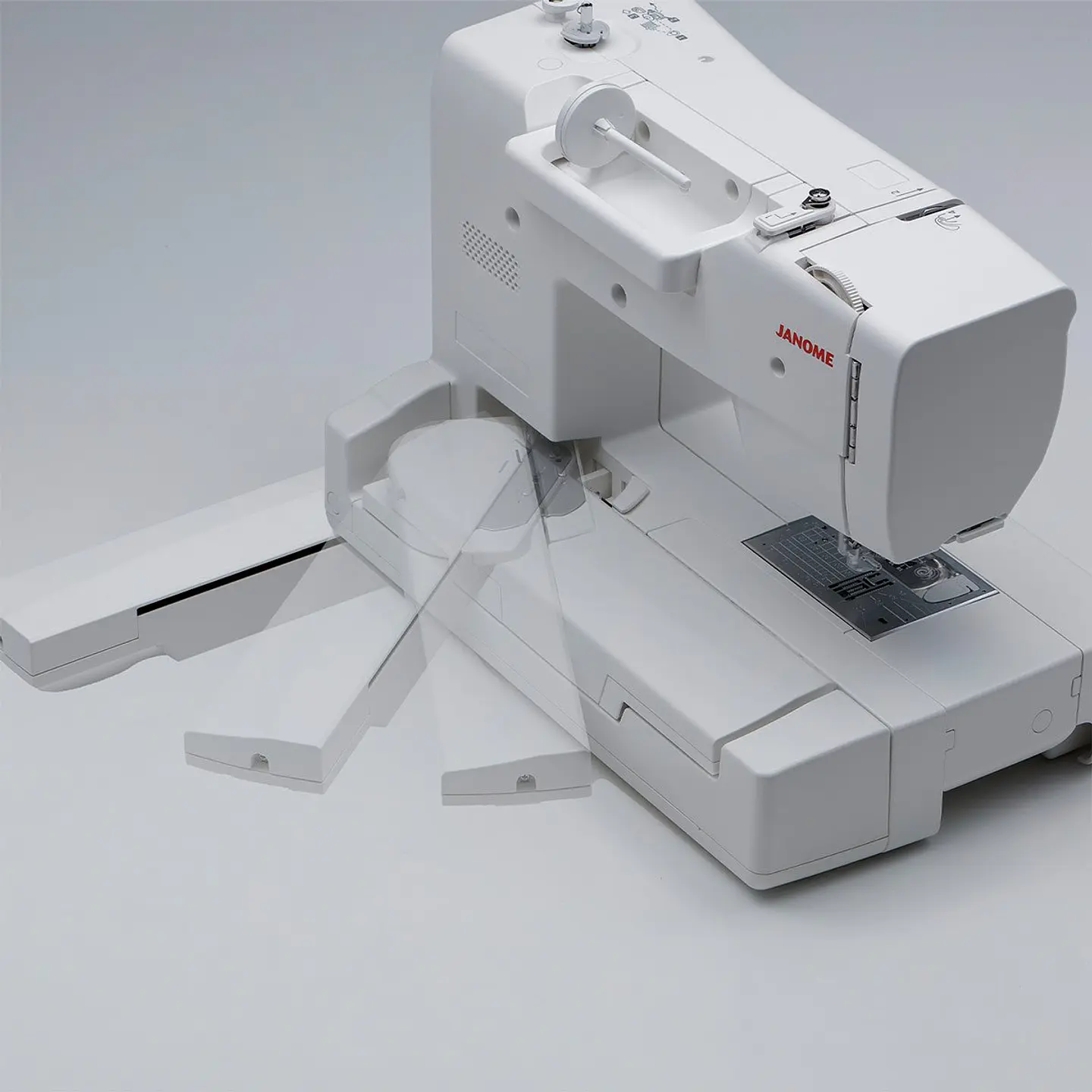 MÁQUINA DE COSER BORDAR JANOME MEMORY CRAFT 1000 6