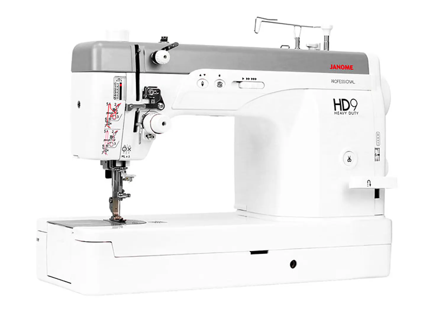MÁQUINA DE COSER JANONE RECTA PROFESIONAL HD9 2