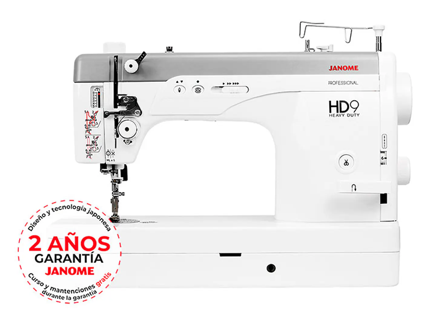 MÁQUINA DE COSER JANONE RECTA PROFESIONAL HD9 5