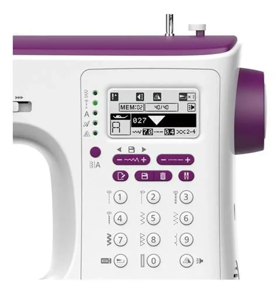MAQUINA DE COSER NECCHI NC204D CON MESA Y FUNCIONES AVANZADAS 3