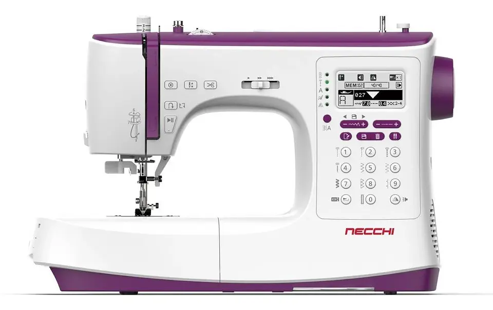 MAQUINA DE COSER NECCHI NC204D CON MESA Y 13 PRENSATELAS 1