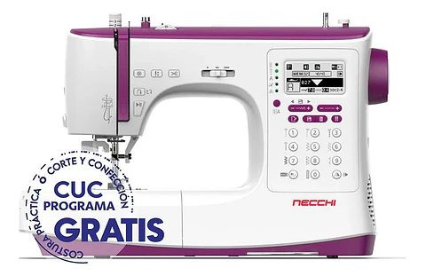 MAQUINA DE COSER NECCHI NC204D CON MESA Y 13 PRENSATELAS