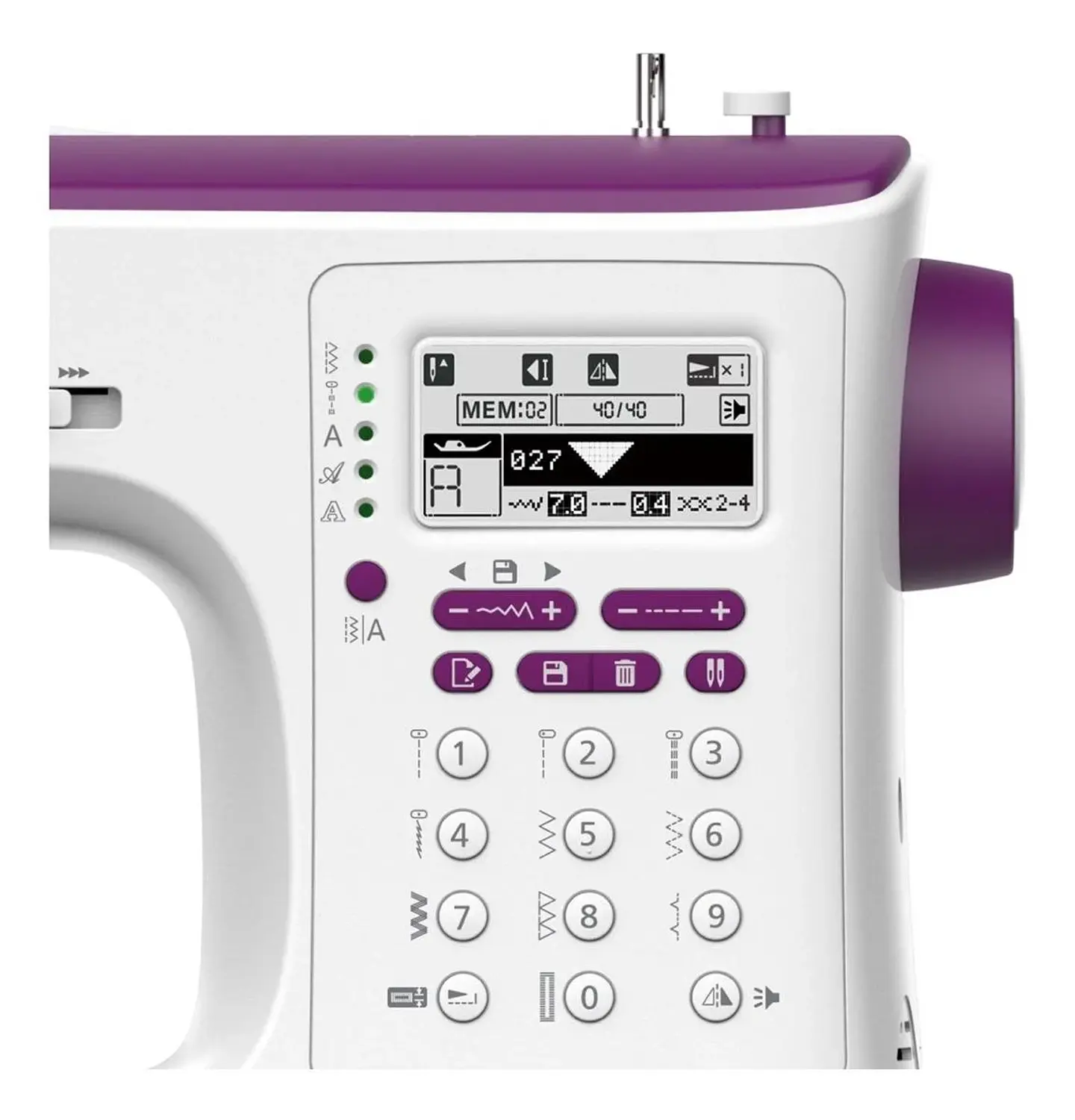 MAQUINA DE COSER NECCHI NC204D CON MESA Y 13 PRENSATELAS 3