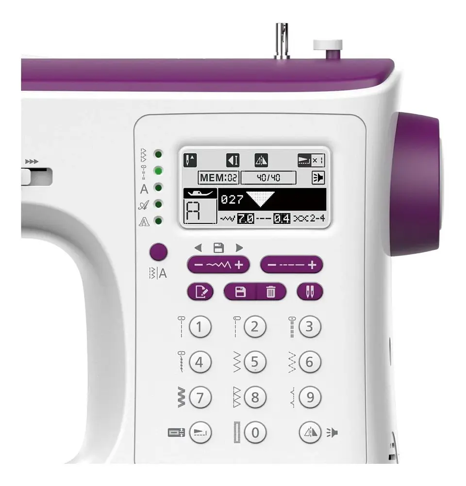 MAQUINA DE COSER NECCHI NC204D CON MESA Y 13 PRENSATELAS 3